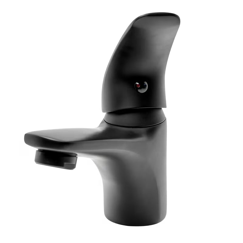 Czarna matowa bateria umywalkowa S-Line Pro w nowoczesnym designie