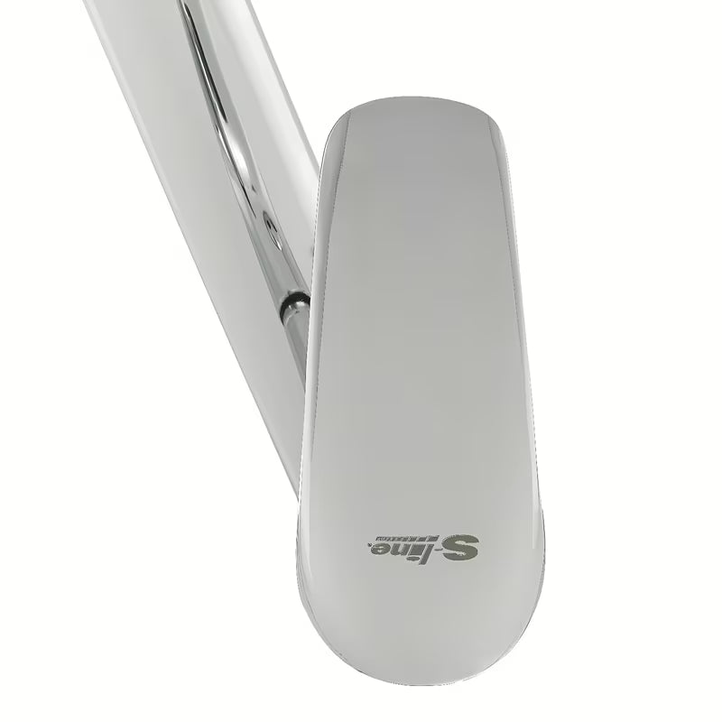 Chromowana jednouchwytowa stojąca bateria zlewozmywakowa S-Line Pro z obrotowym ramieniem