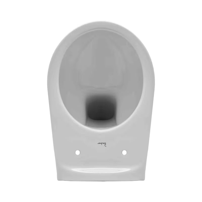 Biały miska WC wisząca SIKO S-Line Pro bez układu spłukującego z odpływem poziomym.