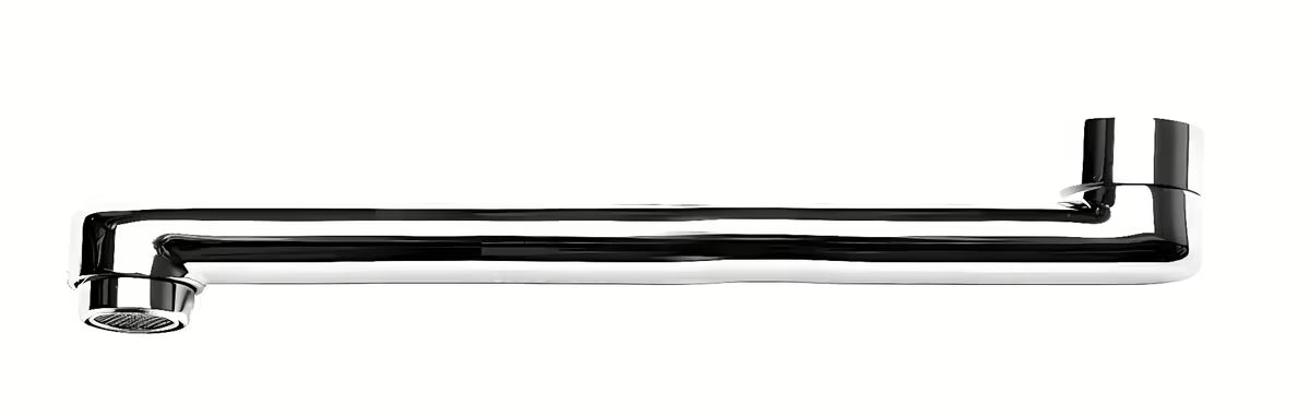 Chromowane ramię S-Line do baterii, długość 20 cm