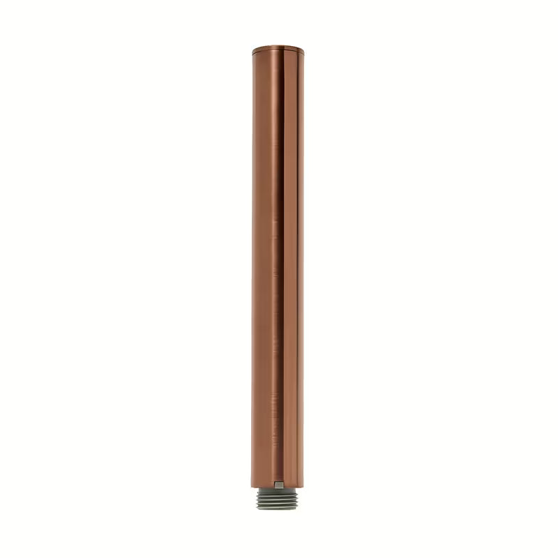 Słuchawka prysznicowa SAT Aurum w wykończeniu rose gold brushed, o okrągłym designie i ergonomicznym uchwycie.