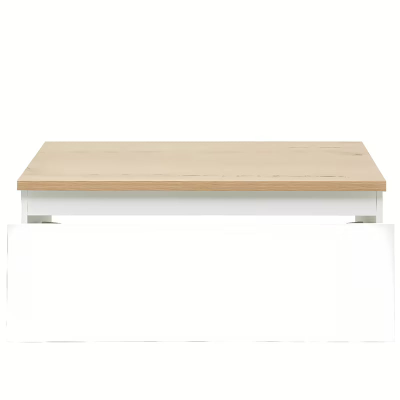 Wisząca szafka łazienkowa SAT B-Way 1 99x45x30 cm w białym połysku z płytą maskującą