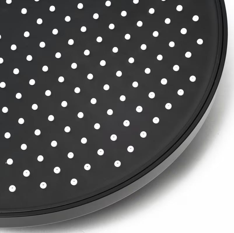 Deszczownica SAT B-Way w wykończeniu czarny mat, o średnicy 25,4 cm
