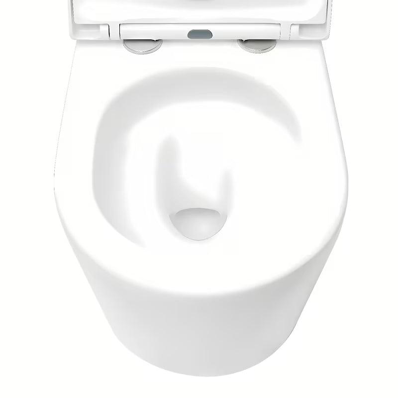 Miska WC Wisząca SAT Brevis w białym kolorze z deską soft Close i z ukrytym mocowaniem.