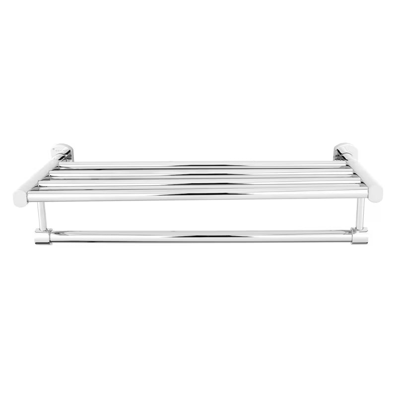 Ścienna półka SAT Cube Way w wykończeniu chrome do łazienki