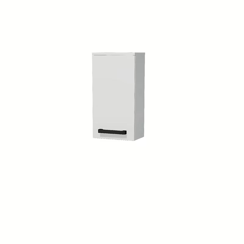 Metalowy uchwyt SAT Cube Way w kolorze czarny mat pro meble łazienkowe