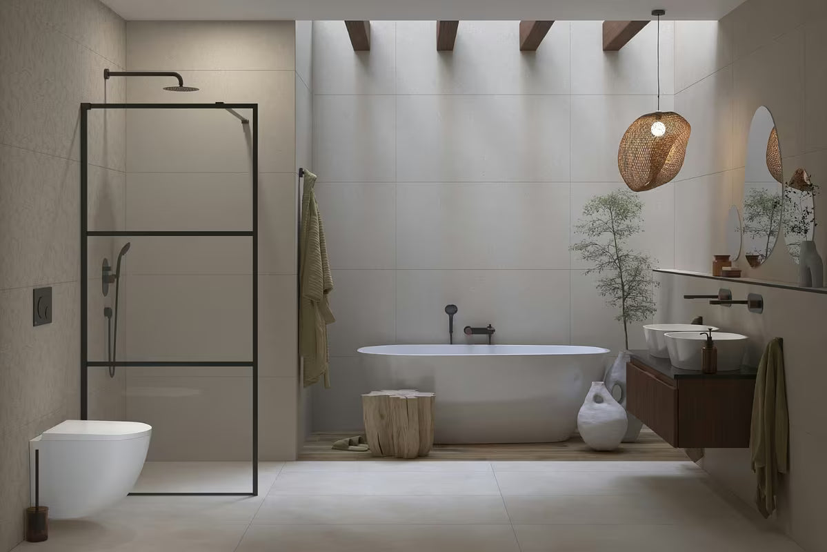 Wanna wolnostojąca SAT Elysia z lanego marmuru z możliwością montażu w wersji lewej lub prawej, wymiar 1700x700 mm.