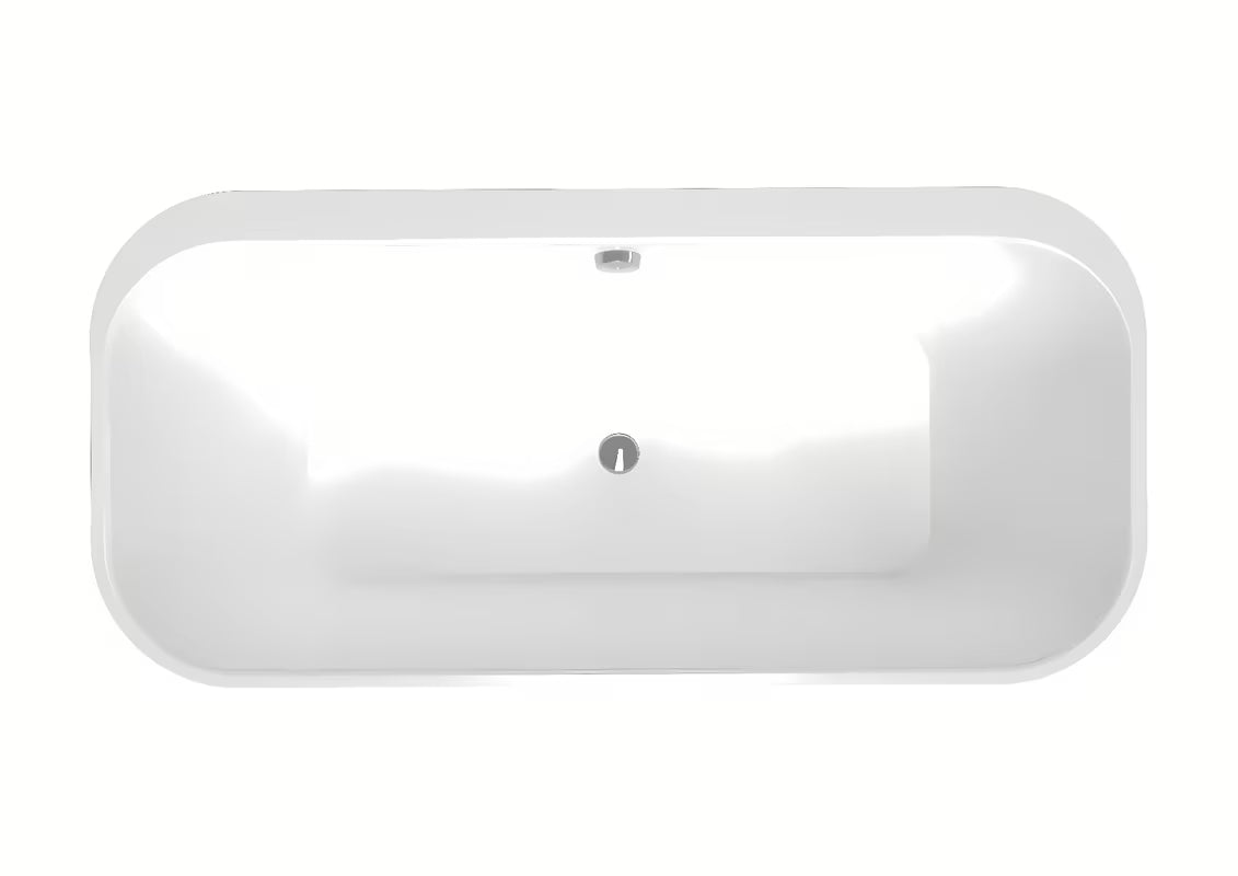Wolnostojący wanna akrylowa SAT Evolution 170x80 cm w wersji lewej i prawej