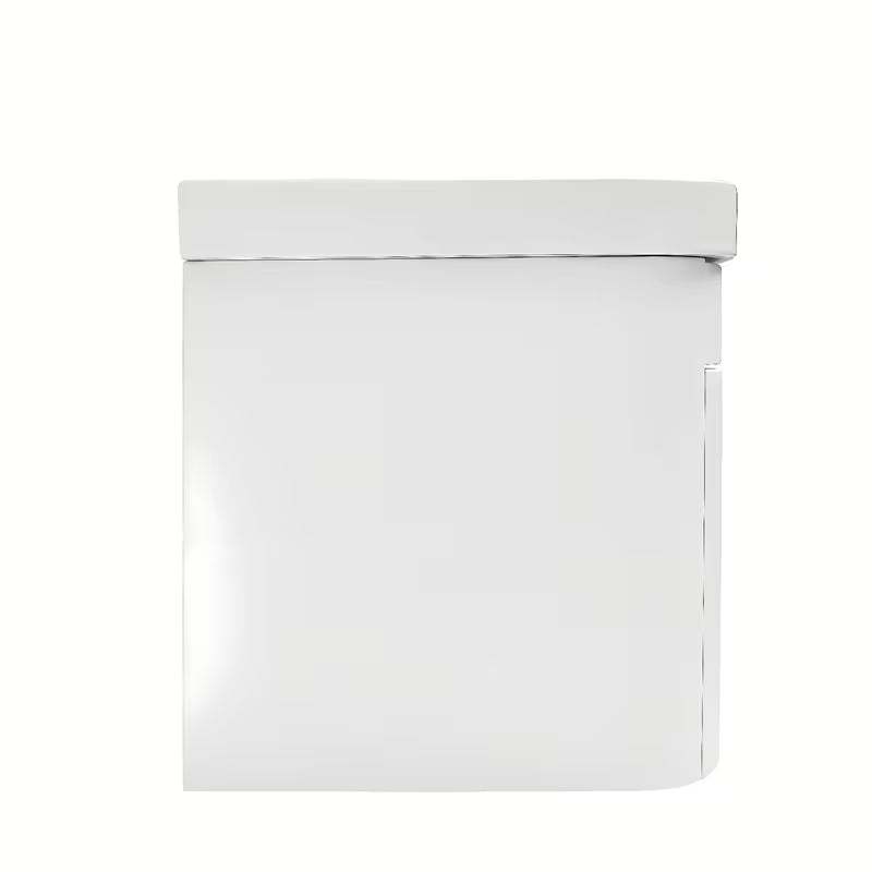 Wisząca szafka łazienkowa SAT Fusion z umywalką ceramiczną w matowej bieli
