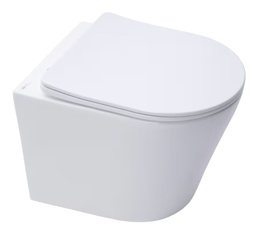 Zestaw WC podtynkowy SAT Infinitio z modułem Geberit Duofix, stelażem podtynkowym i przyciskiem spłukującym Sigma30