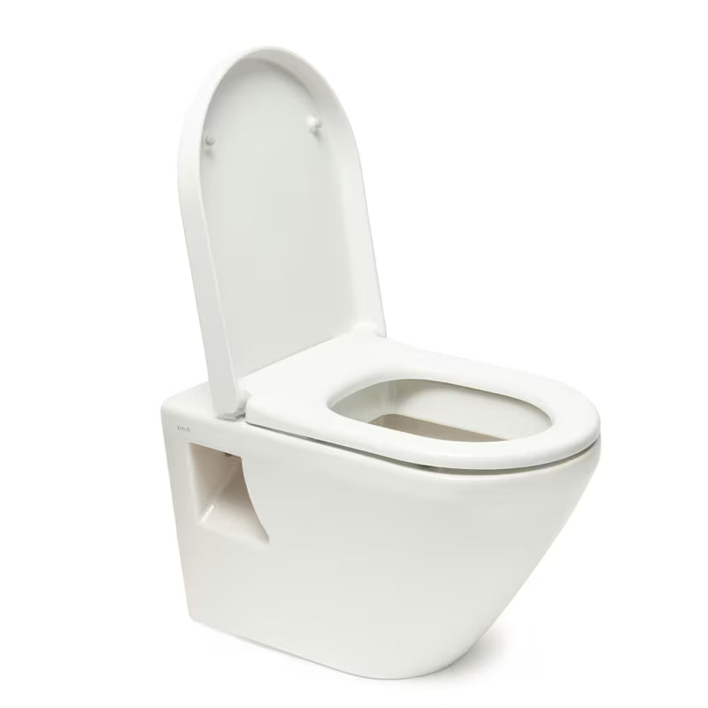 Zestaw WC podtynkowy vitra Integra ze spłuczką podtynkową SAT pro do nowoczesnej łazienki i łatwego utrzymania w czystości.