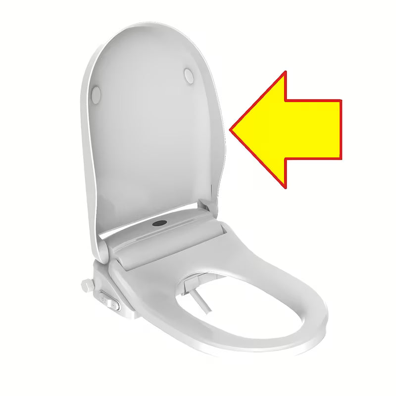 Biała pokrywa zamienna pro deska myjąca SAT przeznaczona pro do modelu SATB094.