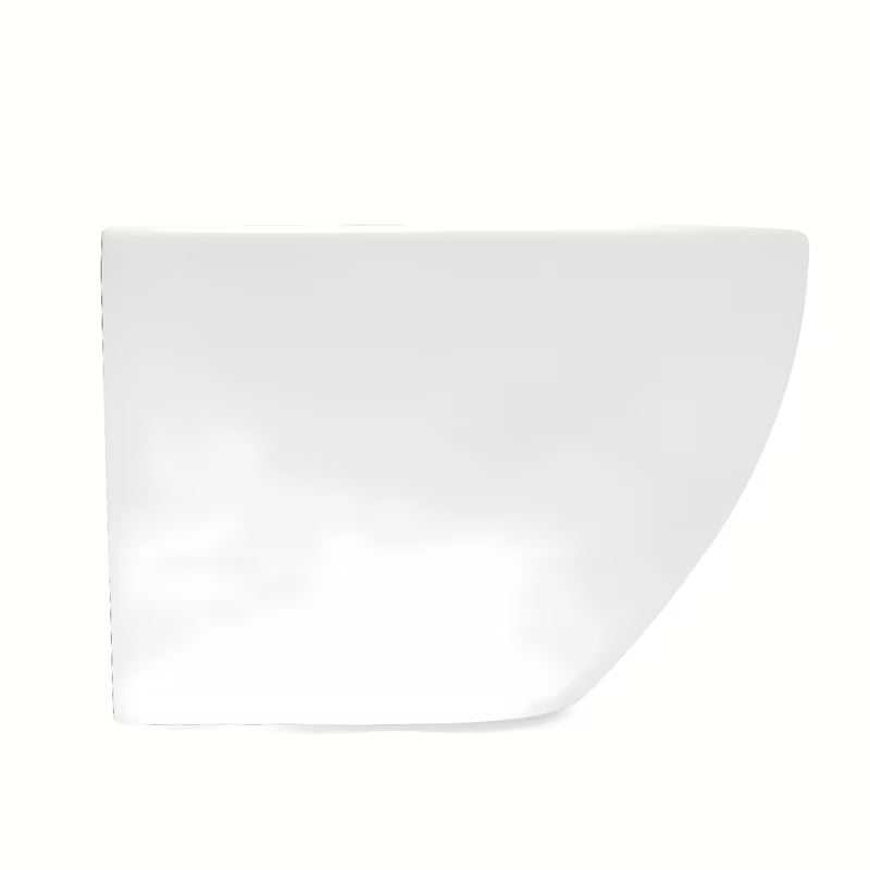 Biała miska WC wisząca SAT z technologią Rimless bez układu spłukującego i deską z soft Close