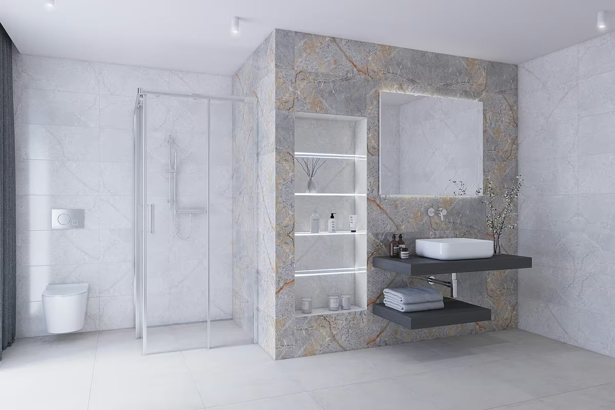 Przycisk spłukujący przycisk SAT z tworzywa sztucznego w wykończeniu chrom połysk pro do modułów podtynkowych SAT.
