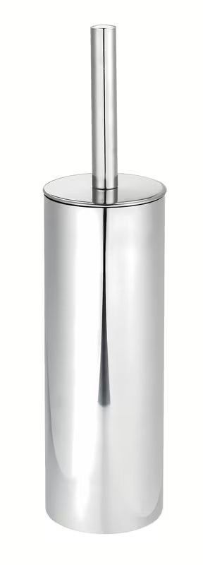 Wolnostojący SZCZOTKA do Wc SAT w błyszczącym chromie, o okrągłym designie, pro nowoczesnej łazienki