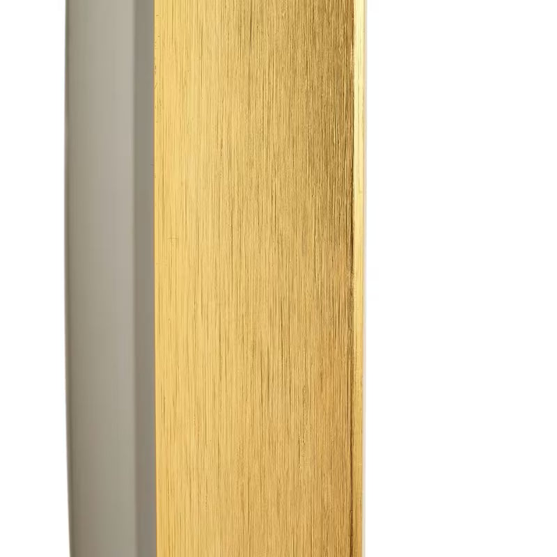 Okrągłe LUSTRO led SAT w złotym kolorze, średnica 60 cm, z sensorem i stopień ochrony IP44.