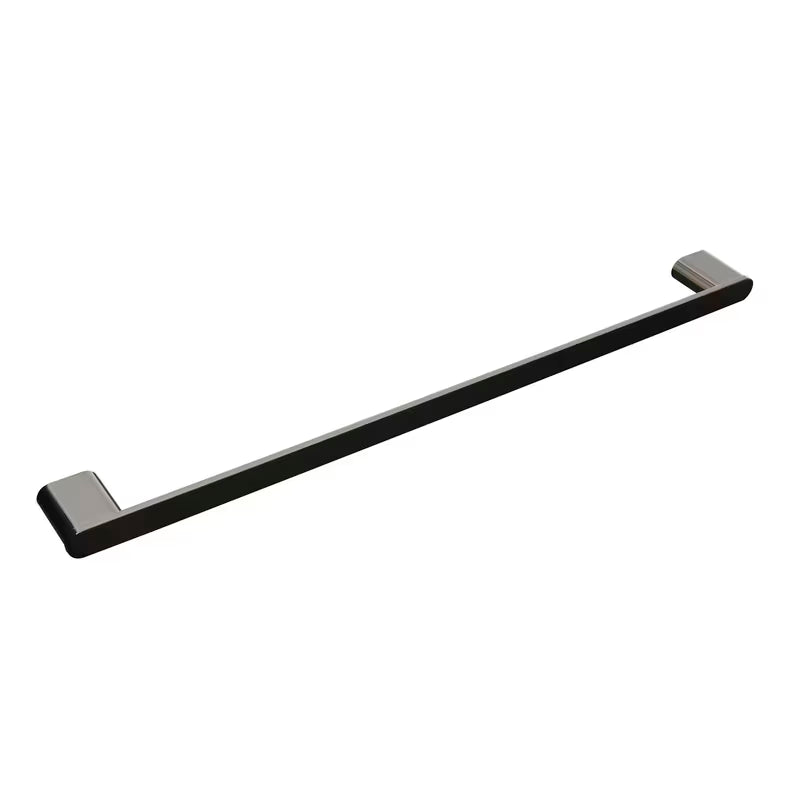 Ścienny uchwyt na ręczniki SAT Simply R w wykończeniu PVD Gun Metal.