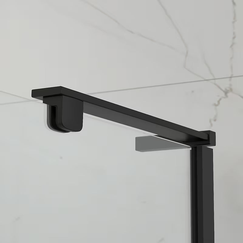 Prostokątny bezramowy kabina prysznicowa SAT Tgd New 90x80 cm w kolorze chrom z przezroczystym szkłem