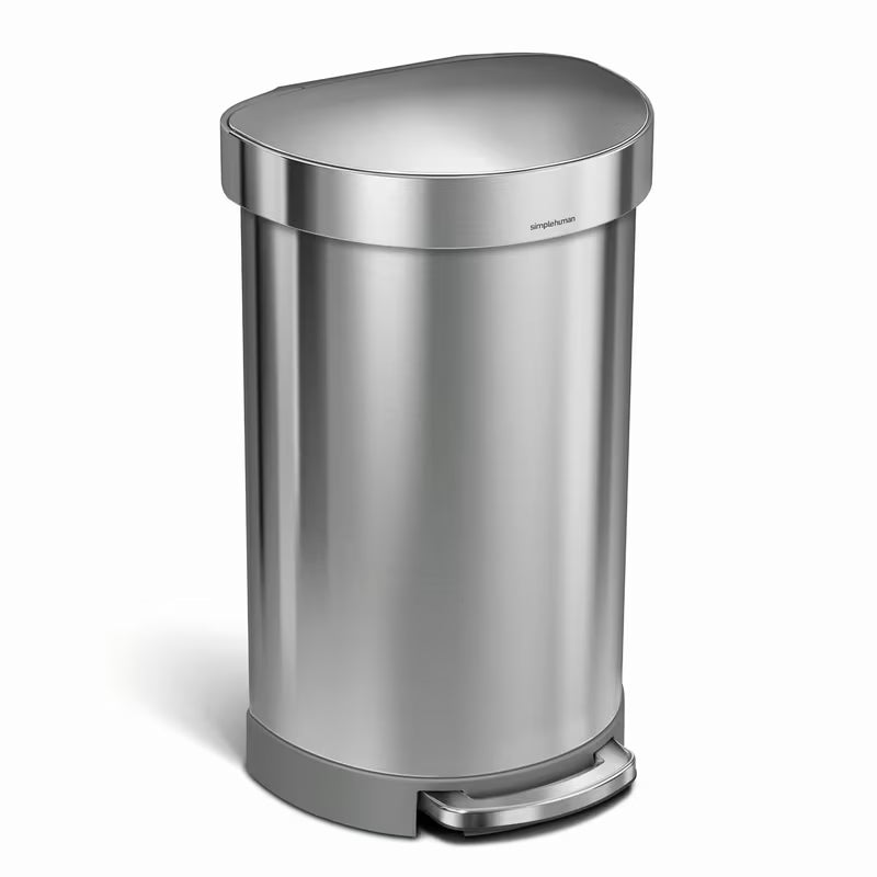 Kosz na Śmieci Simplehuman Pedal bin ze szczotkowanej stali nierdzewnej z otwieraniem pedałowym