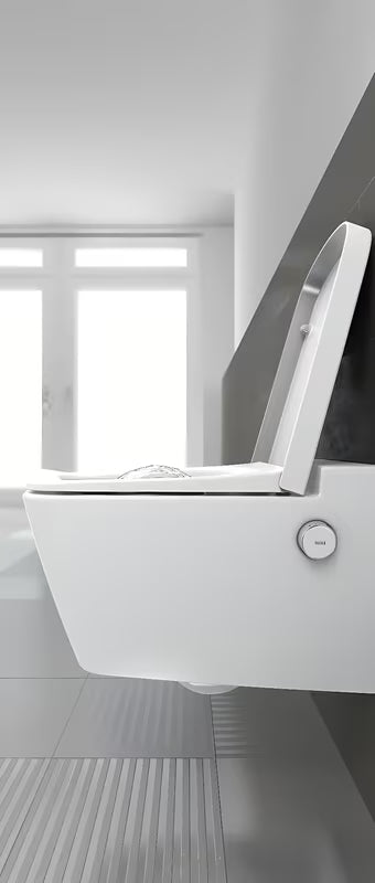 Białe DESKA sedesowa Tece Teceone z pokrywą i soft Close pro z cichym domykaniem
