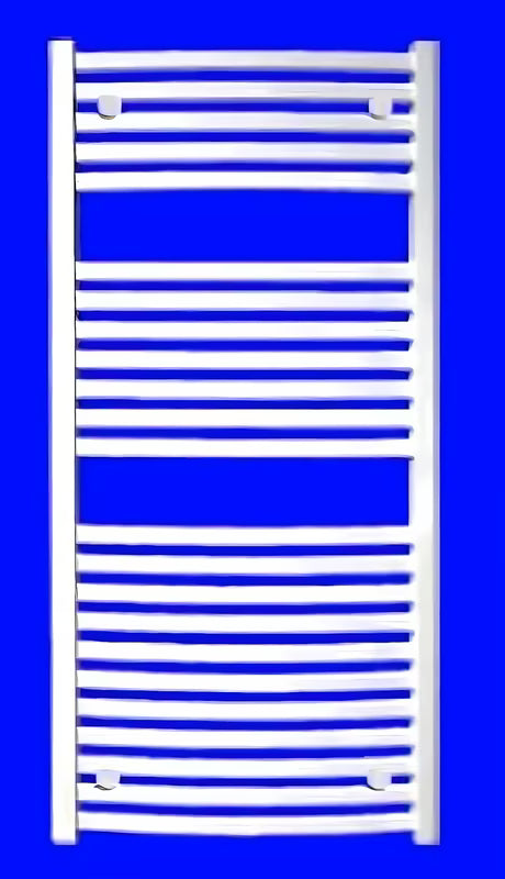 Biały kombinowany grzejnik rurowy grzejnik łazienkowy Thermal Trend KM 45x78,3 cm pro do łazienki i przedpokoju.