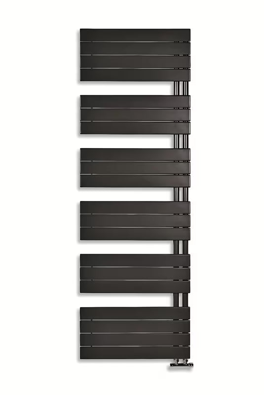 Kombinowany łazienkowy grzejnik łazienkowy Thermal Trend Oliver 151x45 cm w kolorze antracytowym