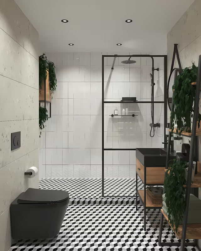 Czarna miska WC wisząca vitra Integra z deską soft Close ze spłukiwaniem Rim-Ex
