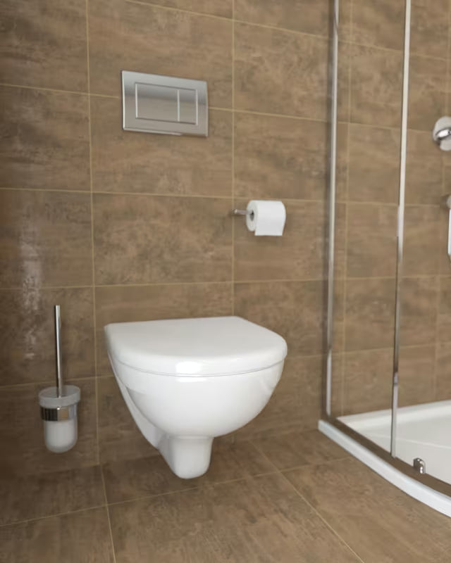 Miska WC Wisząca Vitra Normus w kolorze białym, bez układu spłukującego z deską soft Close.