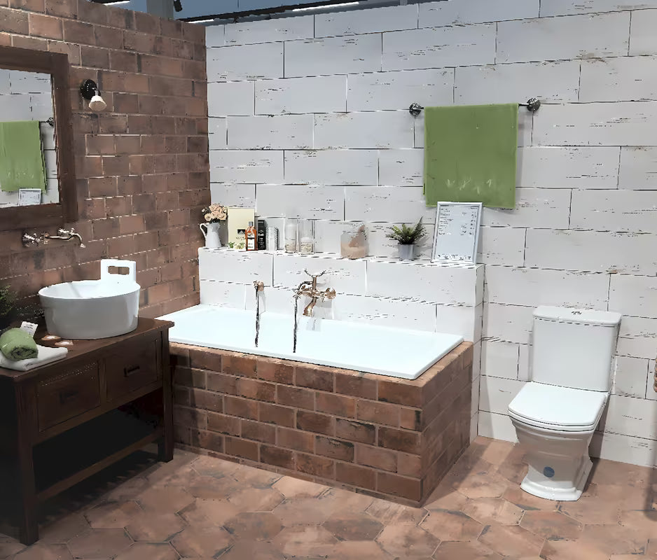 Białe KOMPAKT wc Vitra Ricordi z odpływem vario, w komplecie z armaturą, bez WC deske