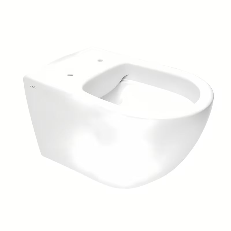 Vitra S60 miska WC wisząca w kolorze białym bez układu spłukującego z deską soft Close i z ukrytym mocowaniem.