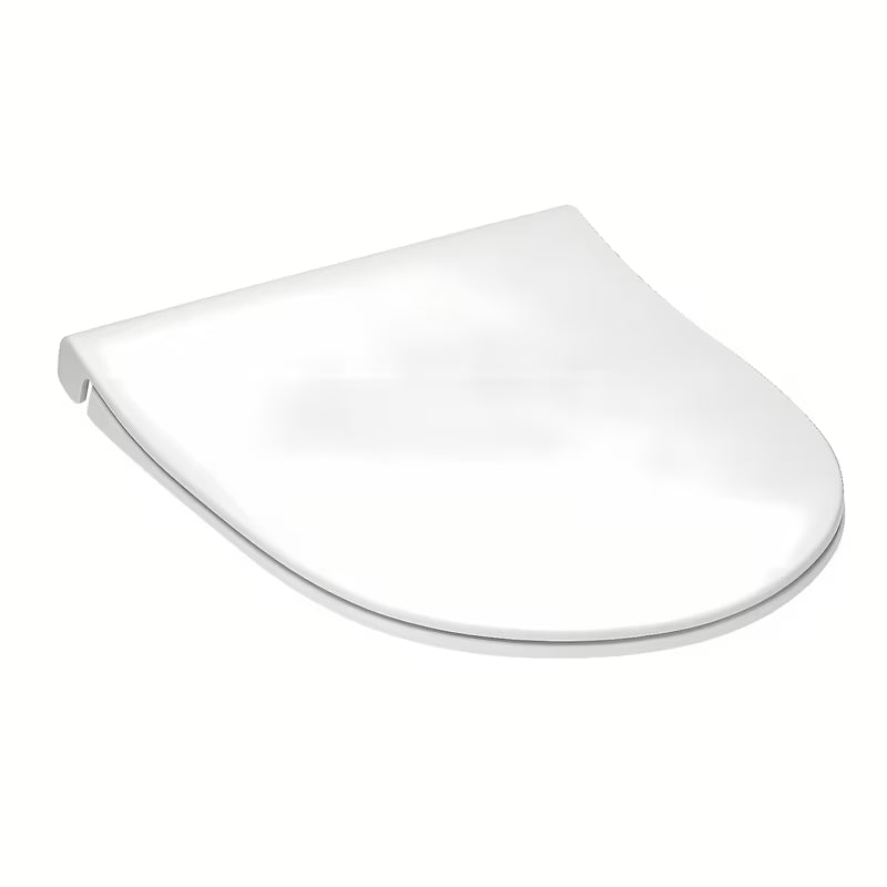 Biała DESKA sedesowa Vitra Sento z duroplastu o slim designie i z technologią soft Close