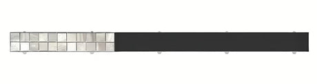 Nierdzewny ruszt Alca Floor pro do wklejenia płytki lub wodoodpornego drewna do odpływu liniowego