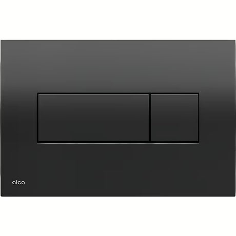 Czarne przycisk spłukujący Alca pro do systemów instalacyjnych podtynkowych i MISKA wc zbiorników pro do zabudowy