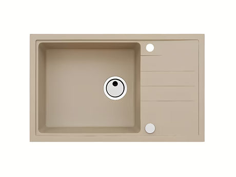 Granitowy zlewozmywak  Alveus Intermezzo 130 z ociekaczem w kolorze beige