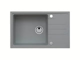 Granitowy zlewozmywak  Alveus Intermezzo 130 z ociekaczem w kolorze beton