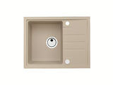 Alveus Intermezzo 30 granitowy zlewozmywak  z ociekaczem w kolorze beige