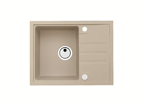 Alveus Intermezzo 30 granitowy zlewozmywak  z ociekaczem w kolorze beige