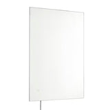 Prostokątne LUSTRO led Amirro 60x100 cm z sensorem ze stopniem ochrony IP44