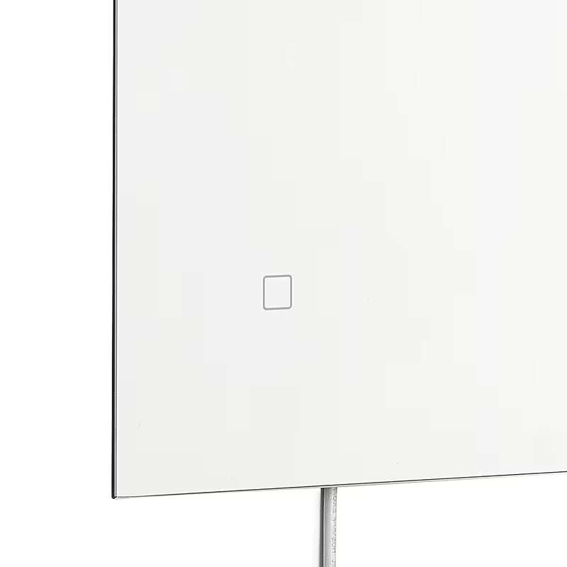 Prostokątne LUSTRO led Amirro 60x100 cm z sensorem ze stopniem ochrony IP44