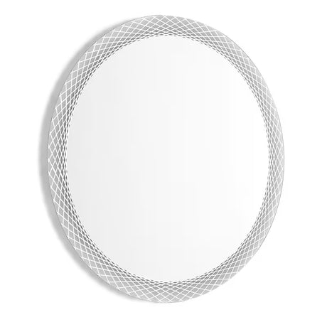 Okrągłe LUSTRO led Amirro 80 cm z podświetleniem obwodowym pro nowoczesnej łazienki