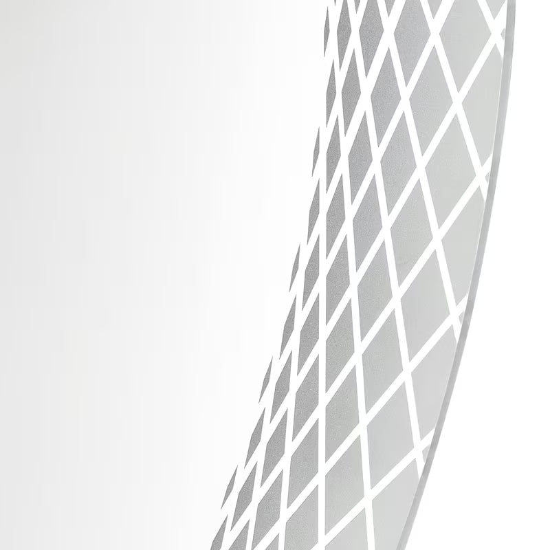 Okrągłe LUSTRO led Amirro 80 cm z podświetleniem obwodowym pro nowoczesnej łazienki