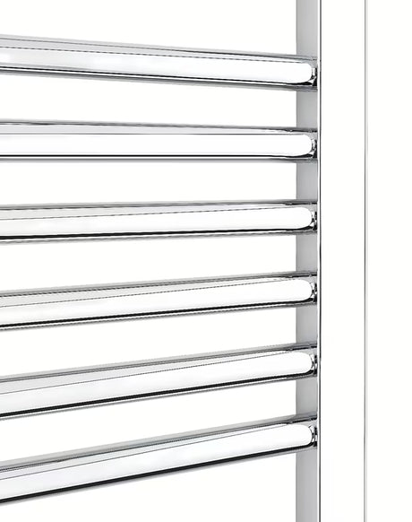 Chromowany kombinowany grzejnik łazienkowy Anima Marcus 50x100 cm z podłączeniem środkowym