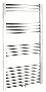 Chromowany kombinowany grzejnik łazienkowy Anima Marcus 60x120 cm z podłączeniem środkowym