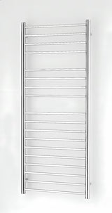 Kombinowany łazienkowy grzejnik łazienkowy Anima Paul 60x120 cm w wykończeniu z polerowanej stali nierdzewnej chrome.