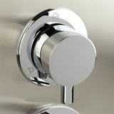 Panel prysznicowy Anima Primeshower z baterią dźwigniową, deszczownicą górną, słuchawką prysznicową i dyszami masującymi.