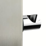 Panel prysznicowy Anima Primeshower z baterią dźwigniową, deszczownicą górną, słuchawką prysznicową i dyszami masującymi.