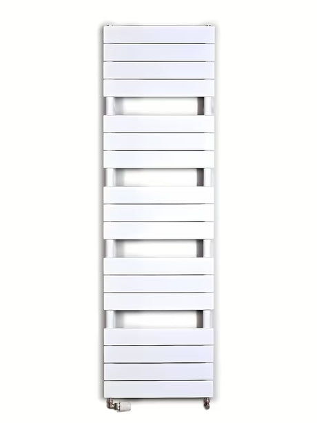 Biały kombinowany grzejnik łazienkowy Anima Viktor 45x151 cm, odpowiedni pro ogrzewania i suszenia ręczników.