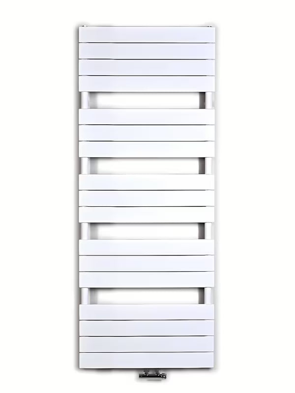 Biały kombinowany grzejnik łazienkowy Anima Viktor 60x151 cm, odpowiedni pro ogrzewania i suszenia ręczników.