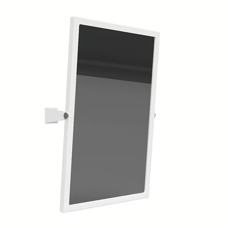 Ścienne uchylne lustro Bemeta Help program 60x40 cm w kolorze białym, o kwadratowym wzornictwie