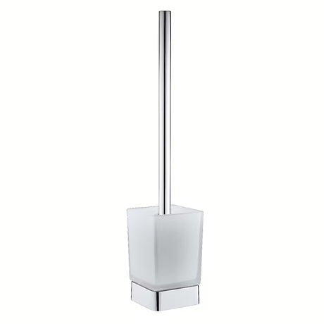 Ścienna SZCZOTKA do Wc Bemeta Solo w błyszczącym chromie o kwadratowym designie